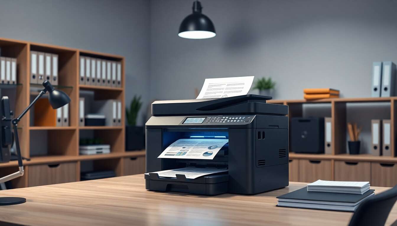 Impact d'une imprimante pro sur la productivité