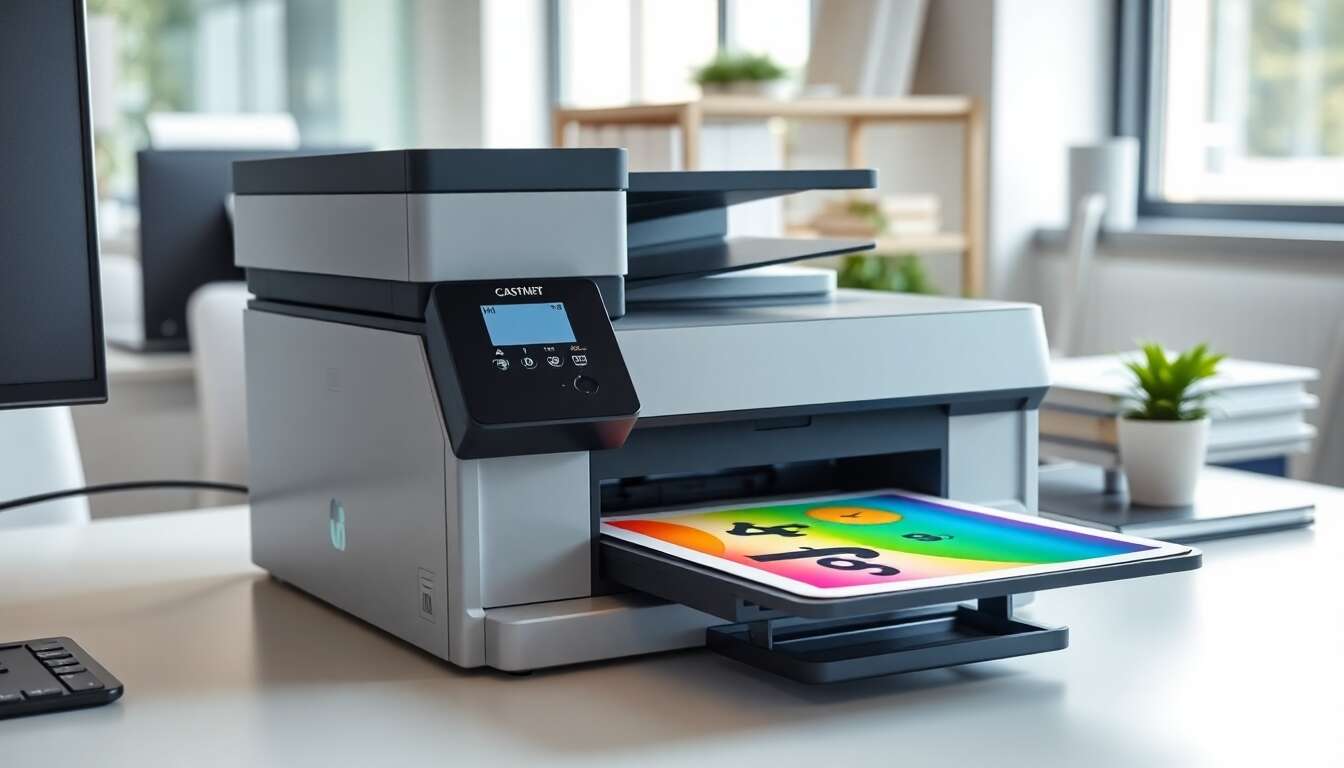 Test de l'imprimante après installation
