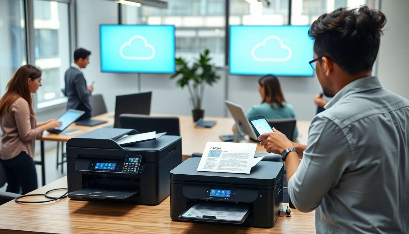 La décentralisation grâce à l'impression cloud