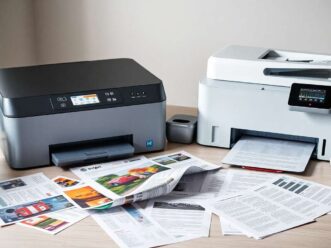 Comparatif : qualité d'impression jet d'encre vs laser