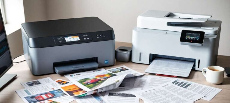 Comparatif : qualité d'impression jet d'encre vs laser